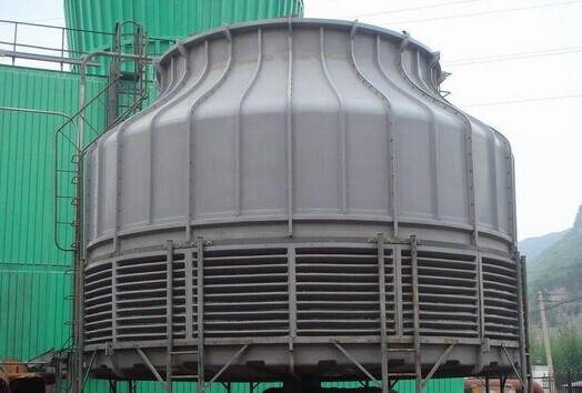 圆形玻璃钢冷却塔成功案例图