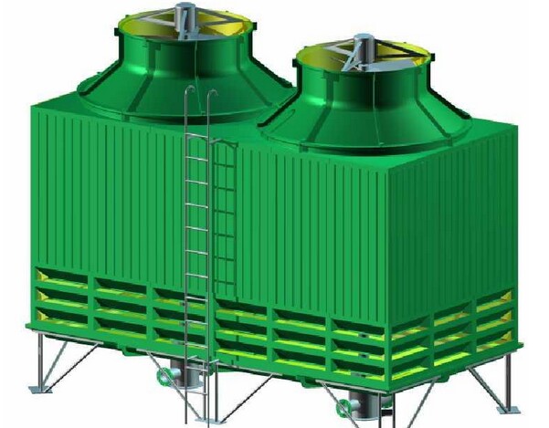 方形横流式冷却塔